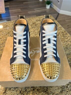 Christian Louboutin Lou Spikes Orlato High
